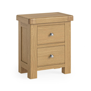 HCF Normandy 2 Drawer Bedside
