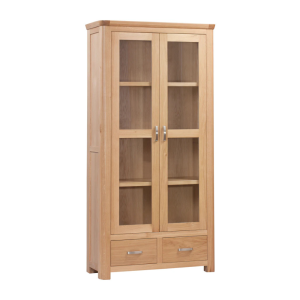 HCF Treviso Oak Display Cabinet