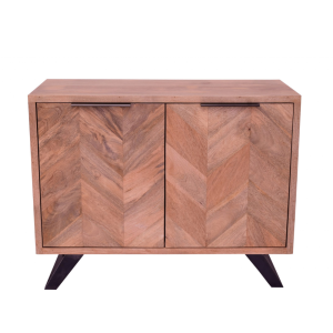 HCF Agra Solid Mango 2 Door Sideboard